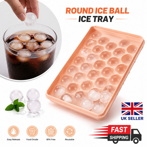 Round ice ball mold - ball, –