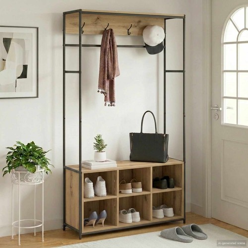Vidaxl coat stand with shoes - vidaxl,