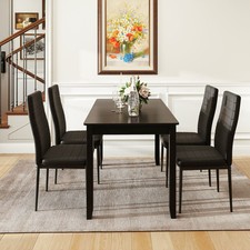 Modern Dinette Set w/4