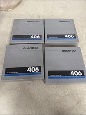 (4) new Ampex/Quantegy 406