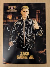 Zack Sabre Jr Signed 8x10 NJPW