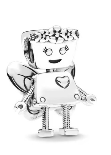 925 sterling silver - silver, fairy