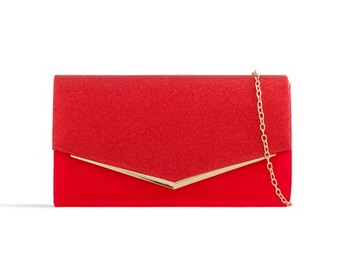 Ladies glitter clutch - glitter,