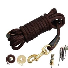 Long Dog & Horse Training Lunge Leash Webbing Line Leads Recall Obedience Rope.