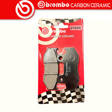 Brembo Carbon Ceramic Front Brake Pads for Honda Sh 125i JF14 2005>2007