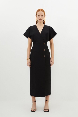 Karen millen wrap - wrap, dress