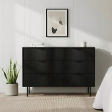OHS Ribbed Bedside Table