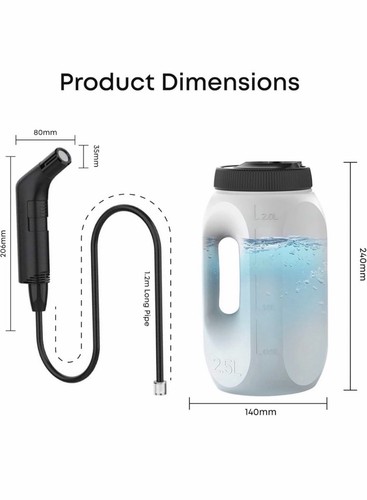 Electric handheld bidet - 2x,