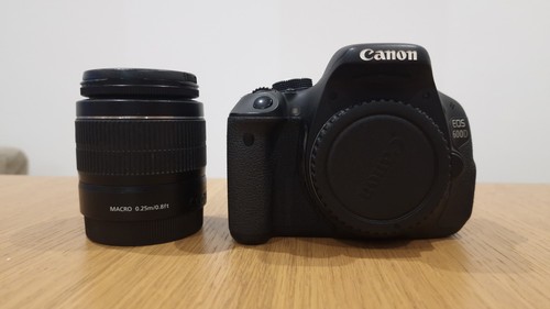 Canon eos 600d - 18.0mp,