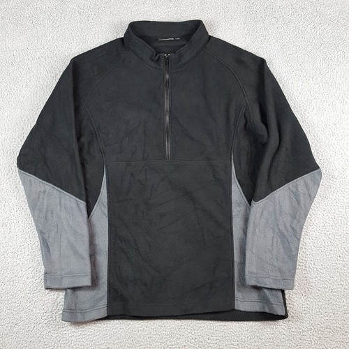 Vintage black fleece pile 4 - fleece, 1/4