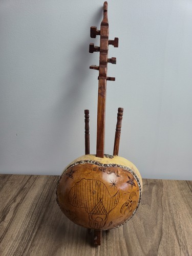 Kora senegal gourd skin wood - kora,