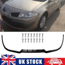 For Renault Megane 2 Cupra R Lip 3 Pcs Front Bumper Splitter Spoiler Lip+Screws