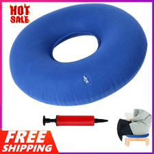 PVC Chair Mat Ring Elastic Inflatable Sitting Donut Massage Cushions for Elderly