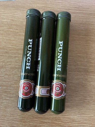 Punch cigar tubes with - punch,