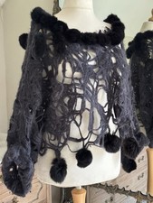 Rundholz One Of A Kind Felted Wool And Fur jumper One Size