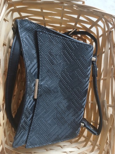 Black stylish shpulder - black, bag