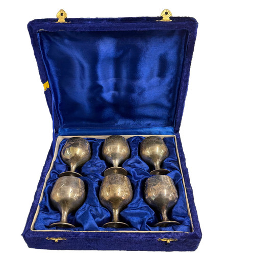 Epns silver plated set - plated, 6
