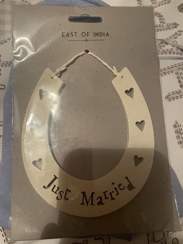 Wedding horseshoe keepsake