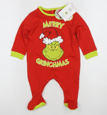 Unisex Red The Grinch 3-6