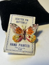 Vintage Enamel Butterfly