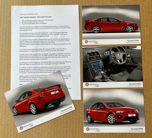 Vauxhall vxr8 launch - launch, press