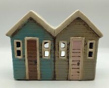 Tea Light Ceramic Beach Huts