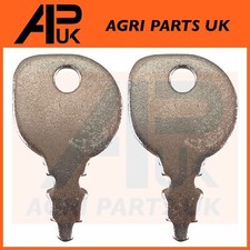 2x Ignition Switch Keys for
