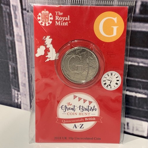 2018 10p alphabet - 10p, coin