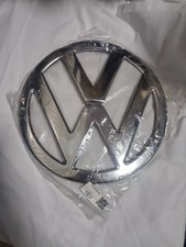 VW Stainless steel front badge