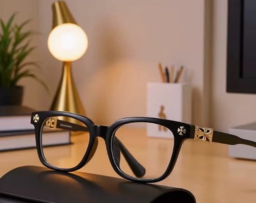 Chrome hearts glasses blue - glasses,