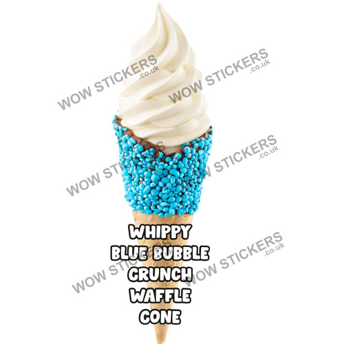 Ice cream van - , blue