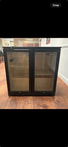 Blizzard double glass door - double,