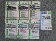 Job Lot of 7 GREEN LINE COACH