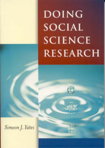 Doing social science research - social,