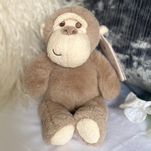 Monkey teddy plush - teddy, 14cm