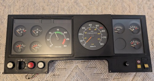 Volvo b10ble bus dashboard - volvo,