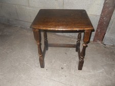 Vintage Small  Solid Oak /