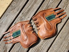 Devoucoux Chiberta Light Brown Cross Country Jump Tendon Boots -Size 1/Pony-NWOT