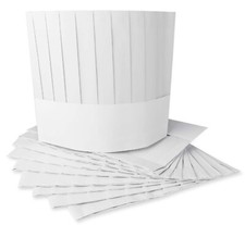Paper Chef Hats Classic White