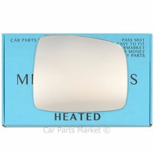 Right Driver side Wing door mirror glass for Jeep Cherokee Liberty 01-07 heated