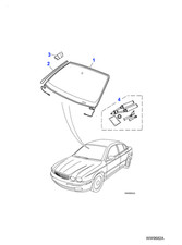 Jaguar Windscreen Finisher