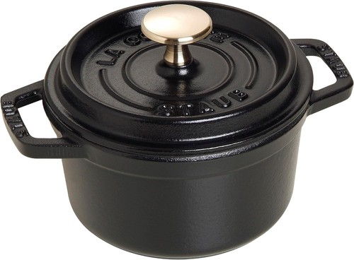 Staub cast iron cocotte 14cm - iron,