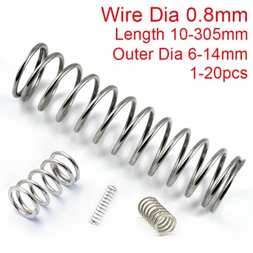 8mm wire compression - 0.8mm, spring