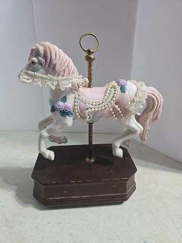 Vintage porcelain carousel - porcelain,