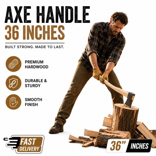 Wooden axe handle - axe,
