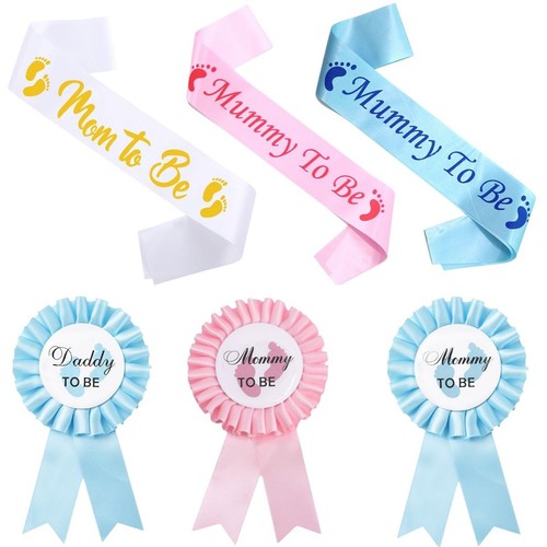 Baby shower sash mummy - sash, to