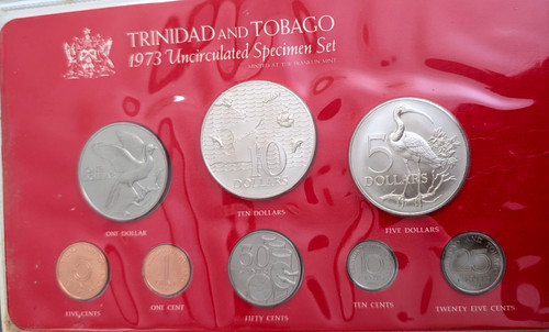 Trinidad tobago coin set - trinidad,
