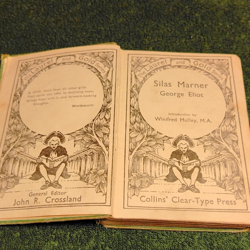 Silas marner george eliot - silas,