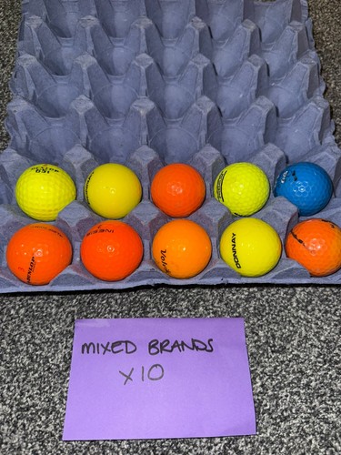 Mixed brands coloured golf - coloured,