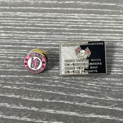 Chelsea pin badges - chelsea, fc